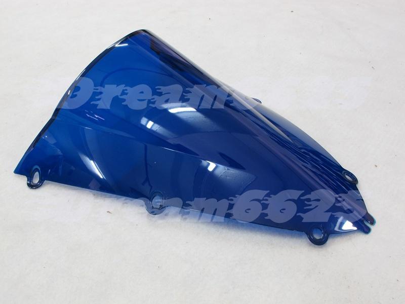 Windscreen windshield fit yamaha y z f yzf 1000 r1 yzf-r1 1998 1999 98 99 d blue