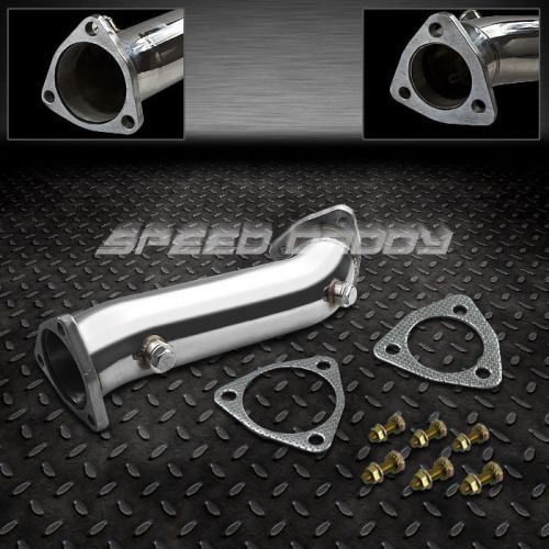 Stainless downpipe high flow test pipe/cat 97-05 audi a4 b5 b6/ passat 1.8t 20v