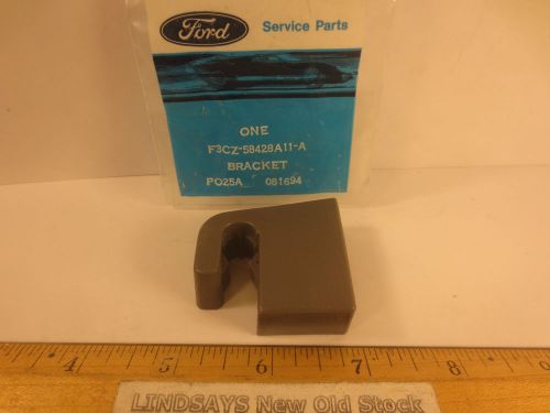 Ford 1993 escort &#034;bracket&#034; luggage compartment cover left hand, color grey