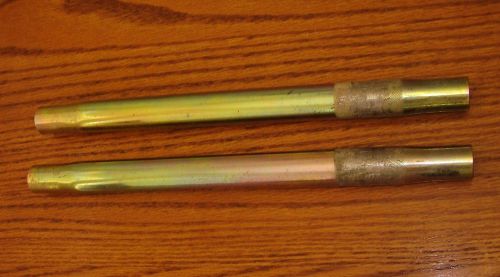 2 swedge tubes 5/8&#034;, 11 1/2&#034; long sprint car late model modified tie rods