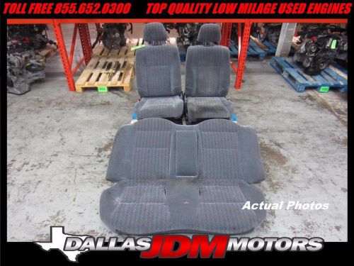Usdm 04 toyota matrix front seats/rear seats 1zz corolla celica mr2