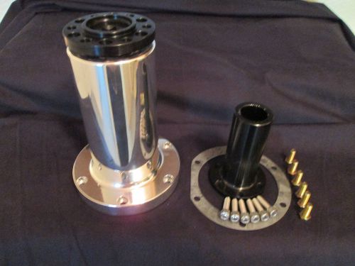 New 7&#034; blower snout w/coupler polished hemi nitro supercharger supply drag
