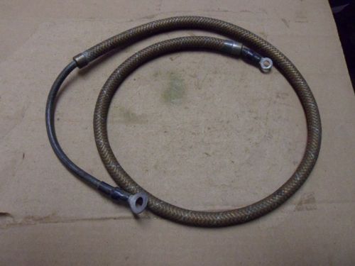 Ww2 military vehicle g103 stuart tank, wiring conduit with cable, 1/2 inch by 46
