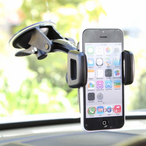 Windshield suction cup phone mount for apple iphone 4s 5 5c 5s swivel  ty