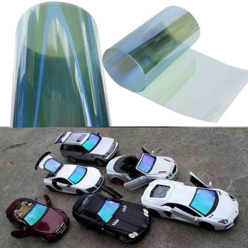 76cm*150cm chameleon car front window tint solar film scratch resistant membrane