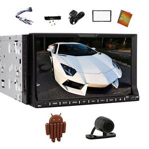 Wifi 7&#034; detachable car cd dvd player in dash stereo gps navi android 4.4+camera