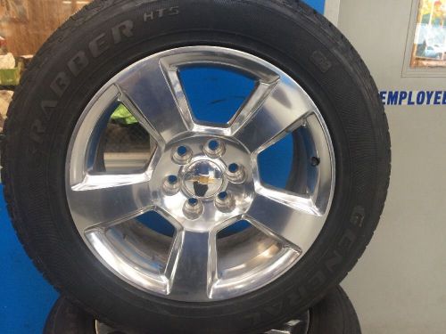 20 inch chevrolet wheels and tires