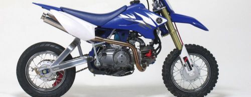 Kitaco exhaust full stainless steel ttr50e, dirt bike, off-road, xr50 with mods