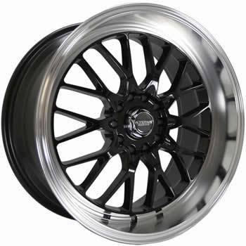 19x9.5 black kyowa evolve wheels 5x4.5 +45 infiniti g37 ipl g coupe g35