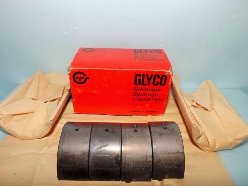 Main crankshaft bearings . glyco 71-0313/6 0.25 mm .  mercedes 219, 220, m180