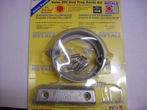 New performance metals pt#10277a volvo 290 dual prop anode kt salt or freshwater