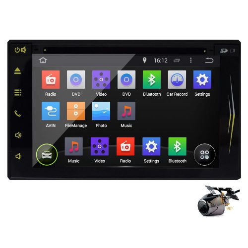 2din android 4.4 car video cd dvd player gps wifi 3g rds ipod 1080p av-in+camera