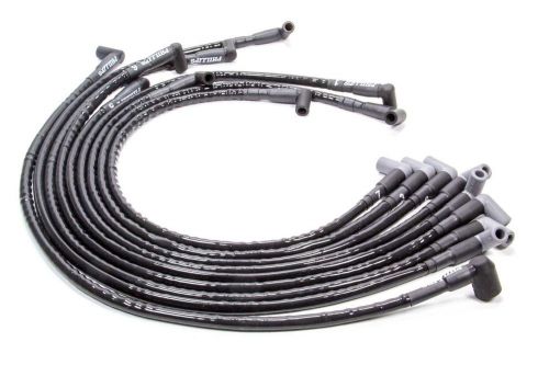 Woody wires black spiral core woody wires sbc spark plug wire set p/n s817