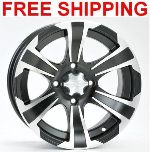 Itp ss312 wheels rims 12&#034; 4 wheel kit kodiak 400/450 4x4 05-06