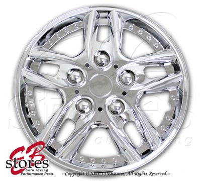 One set (4pcs) of 14 inch chrome wheel skin cover hubcap hub caps 14" style#515