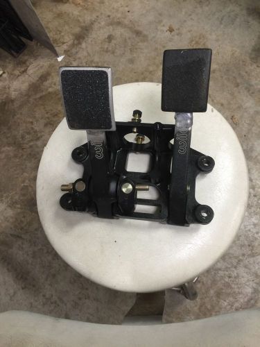 Pedal assembly wilwood clutch and brake modified