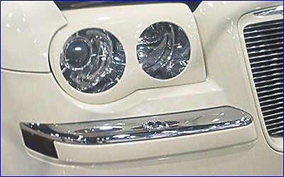 2005-2010 chrysler 300 bezel eye lid light cover