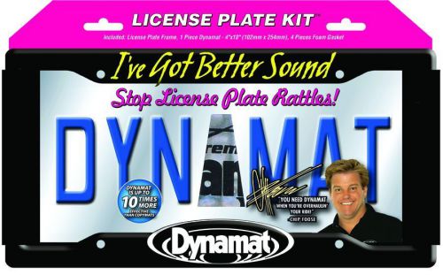 [19100] dynamat extreme license plate kit