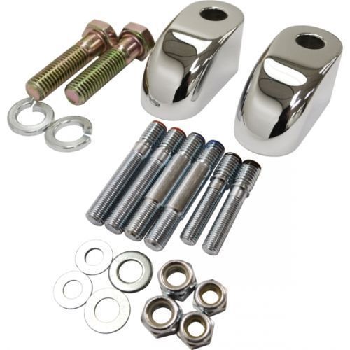 Baron custom accessories handlebar riser adapters/extensions-chrome ba-7416-00