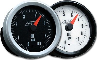 Aem analog oil metric pressure gauge. 0~10.2bar 30-5135m