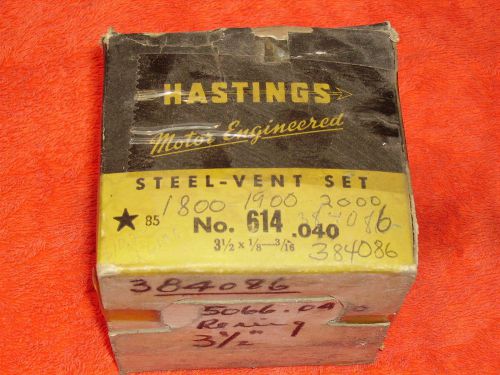 1938-9 packard  six  piston ring set. .040
