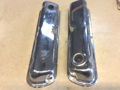 Aftermarket  used 1960 - 1970 ford mustang sb 8 cylinder chrome valve covers