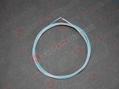 New genuine vacuum line - transparent/blue - 1.0 x 4.0 mm - (sold by the meter)