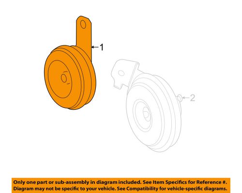 Toyota oem 14-15 corolla-alarm horn 8656002070