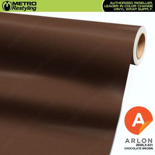 Arlon 2600lx-621 matte chocolate brown vinyl vehicle car wrap decal film roll