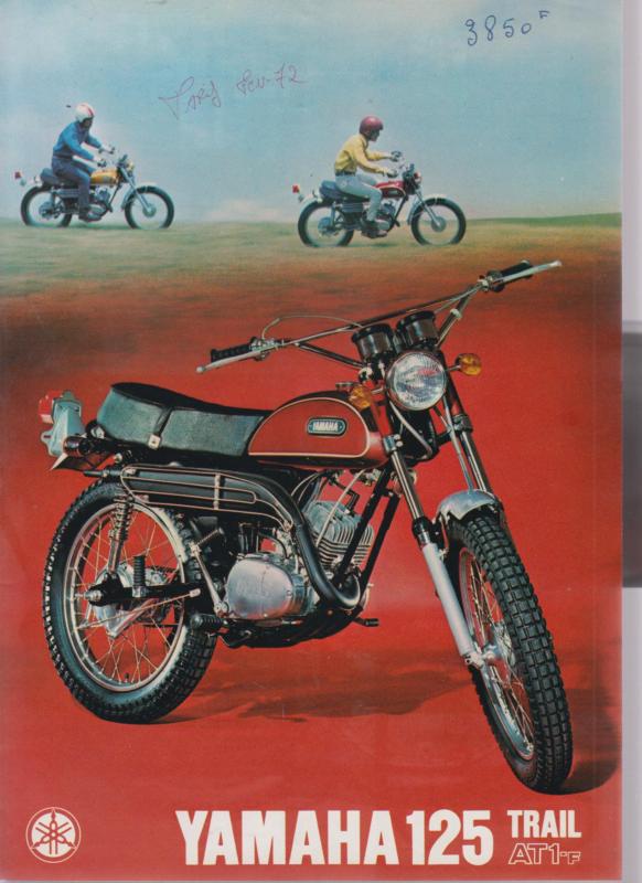 Yamaha 125 trail at1 - f   motorcycle  brochure