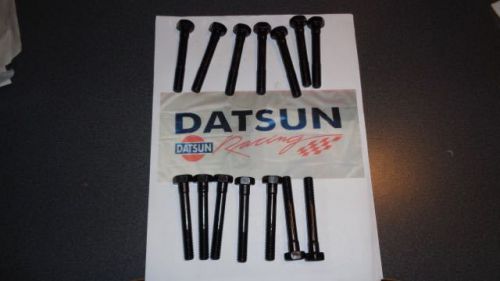 Main bearing cap bolt set for datsun 240z/260z/280z - genuine nissan parts