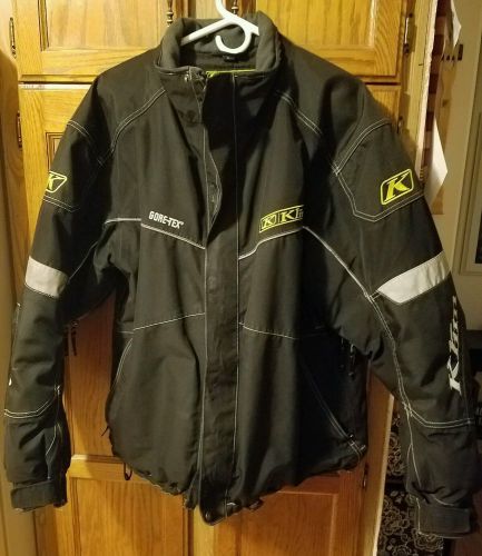 Mens klim snowmobile jacket/parka size large gortex thinsulate