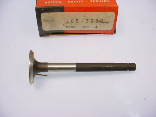 Ford anglia &amp; cortina exhaust valves (4) 3289 *