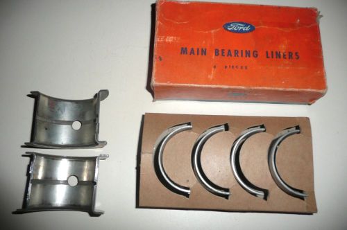 1940 ford v8 60hp main bearing set std nos flathead 60 hp 40