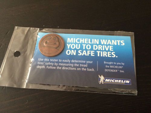 Michelin tire tread depth coin test