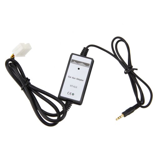 Car music cd interface adapter cable aux-in input for honda accord civic odyssey