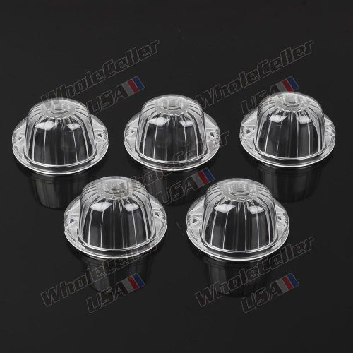 5 cab marker round light roof running top lamp clear 9069 lens for chevrolet c/k