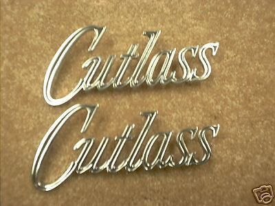 1970 new gm u.s.a made olds cutlass fender emblems 70 ***free shipping***