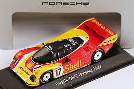 Porsche genuine oem model car 962c norisring 1987    wap-020-104-0c