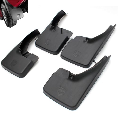 Front and rear deluxe molded splash guards mud flaps fit for 2009-2016 ram 1500