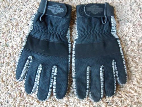 Harley-davidson leather lightweight xl black gloves