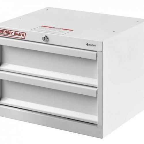 9912-3-02 weather guard van storage steel secure 2 drawer tool cabinet