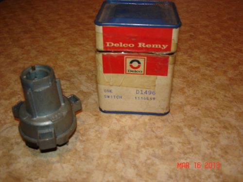 1967 67 nos pontiac firebird ho delco remy ignition switch in old gm box 1116658
