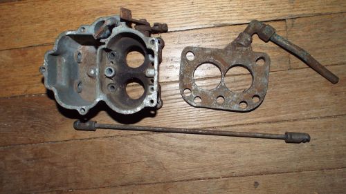 Ford flathead  carb float bowl and water injection? base