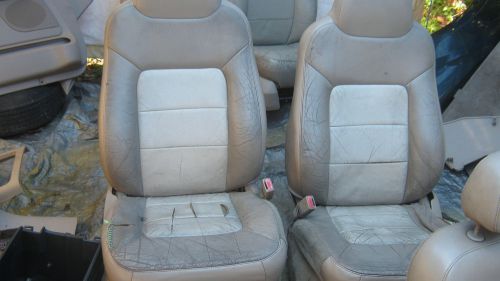 2003-2006 ford expedition eddie bauer passenger front seat. 1 of 2 tan/2-tone