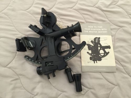 Marine sextant &amp; other navigational tools / training materials