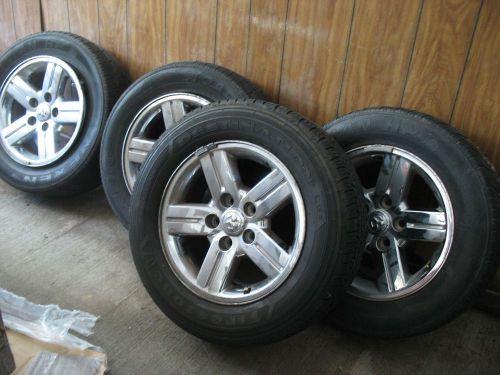 Dodge charger wheels, tires factory  oem  18&#034; quantity 4