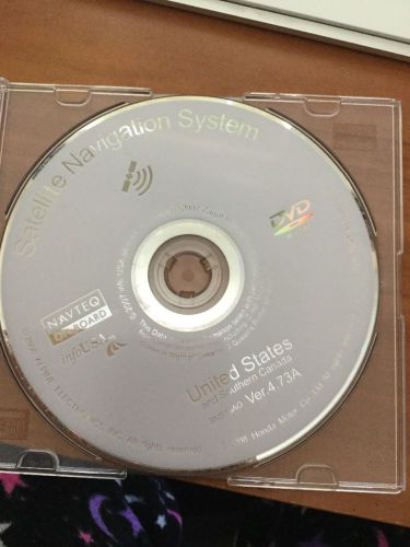 2008 acura navigation update disc.