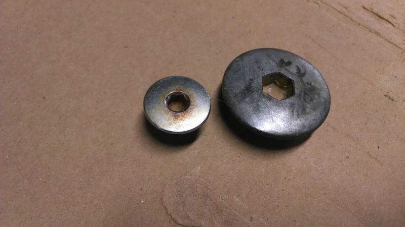  honda 400ex/300ex- stator cover timing caps ( plugs access left case) 3r