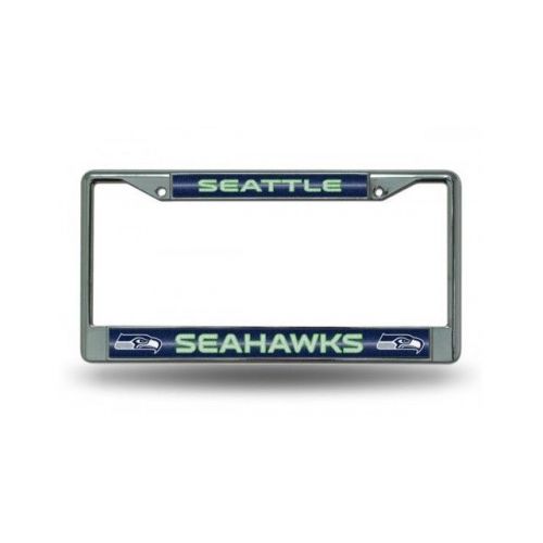 Seattle seahawks glitter chrome frame